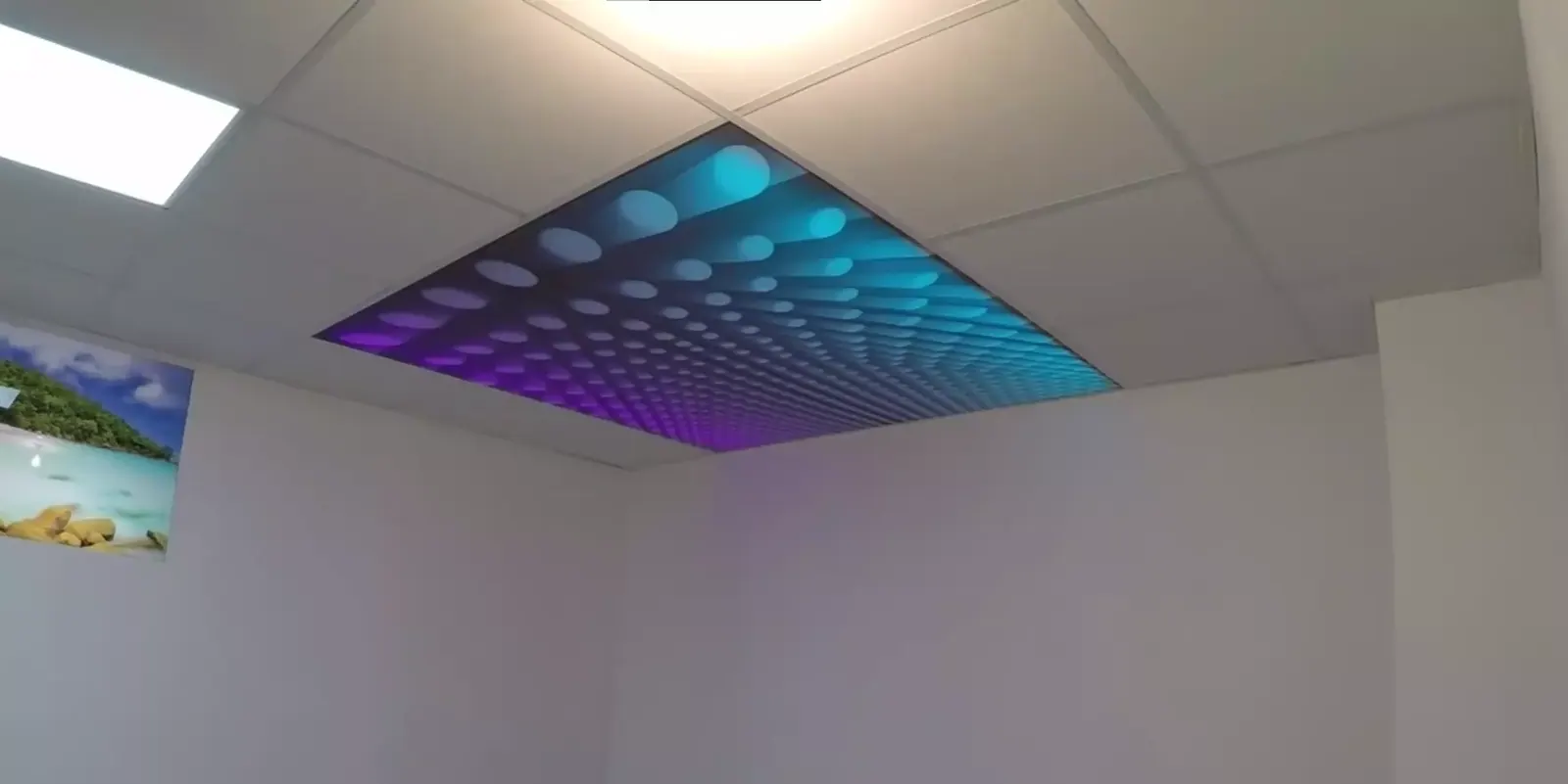 3D натяжной потолок для офиса — Альметьевск, Ленина, 50, фото 1