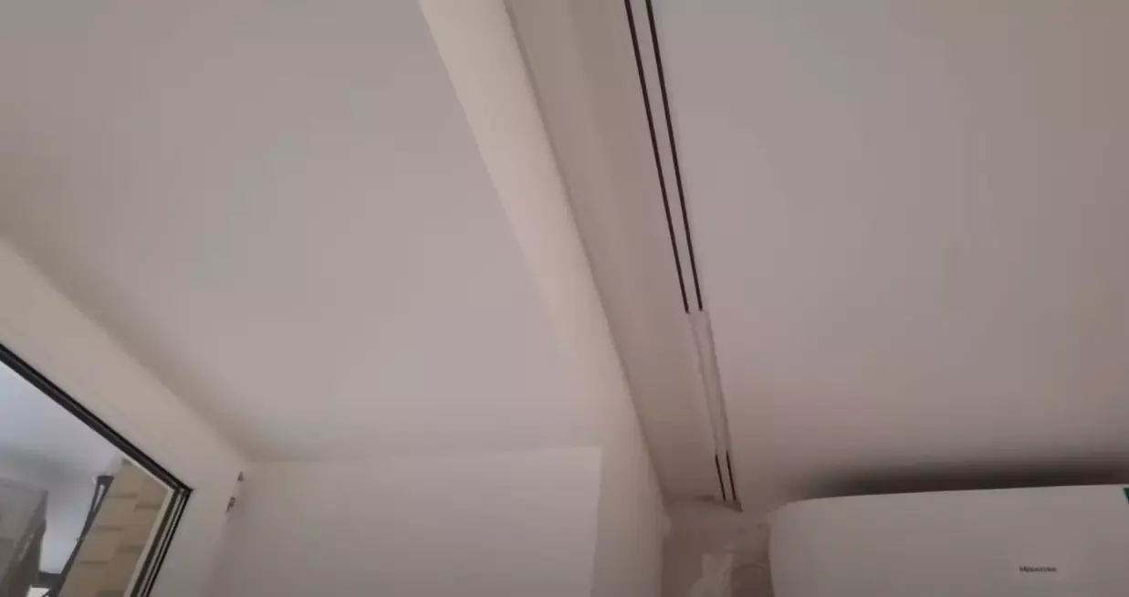 Матовый потолок со скрывающим карнизом — Альметьевск, Чапаева, 4, фото 3